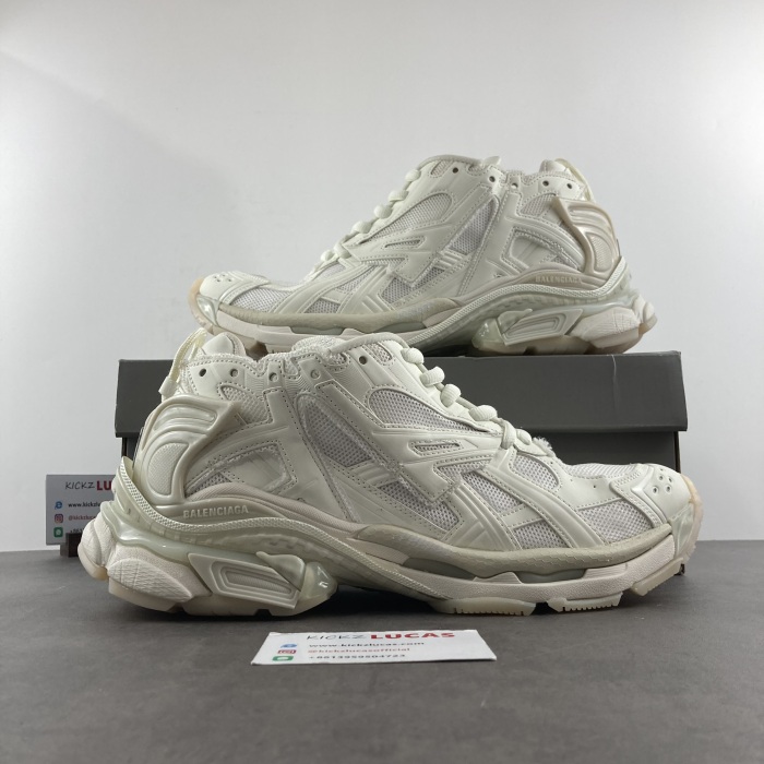Men Women B*alenciaga Runner White MK221111-1