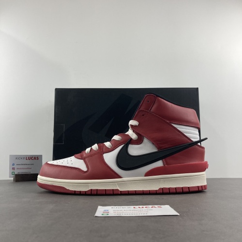 Dunk High AMBUSH RED CU7544-102