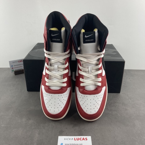 Dunk High AMBUSH RED CU7544-102