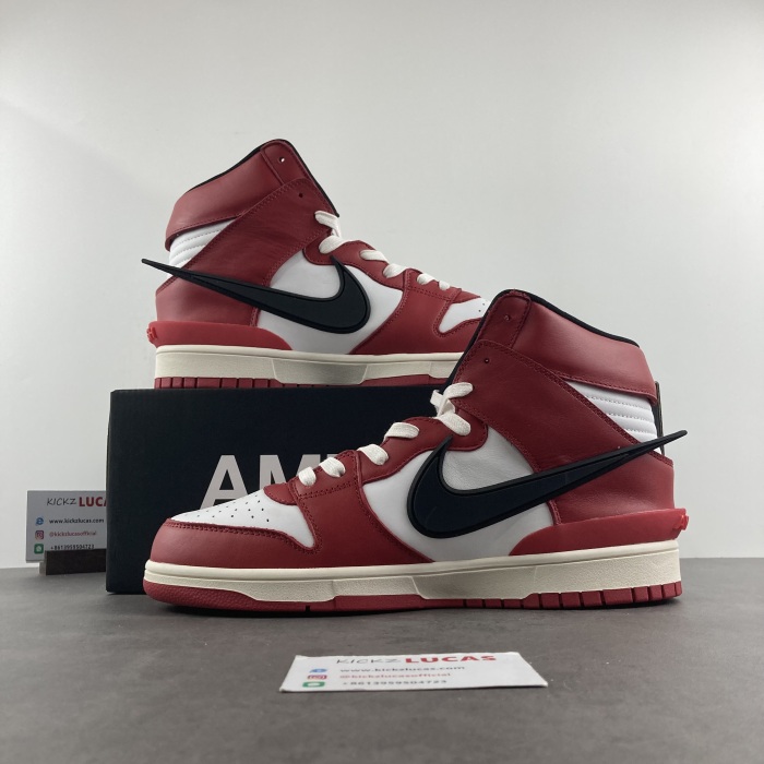 Dunk High AMBUSH RED CU7544-102