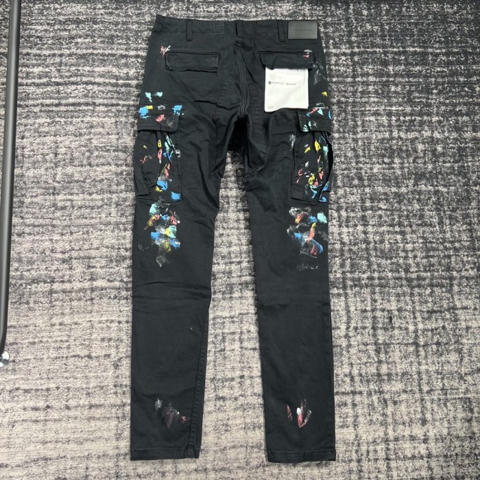 P*urple Jeans Pants Top Quality OFF 20231010-76