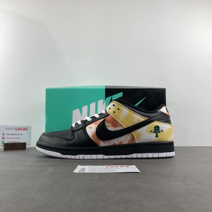 SB Dunk Low Raygun Tie-Dye Black  BQ6832-001