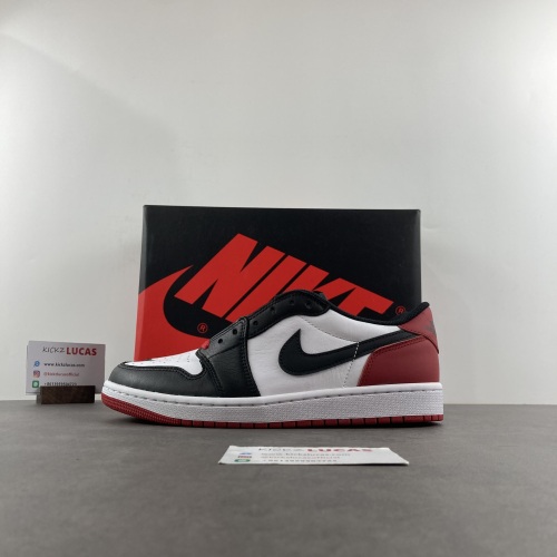 Air Jordan 1 Retro Low OG Black Toe  CZ0790-106