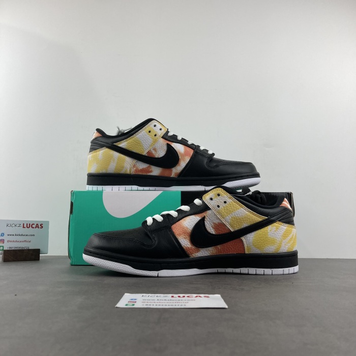 SB Dunk Low Raygun Tie-Dye Black  BQ6832-001
