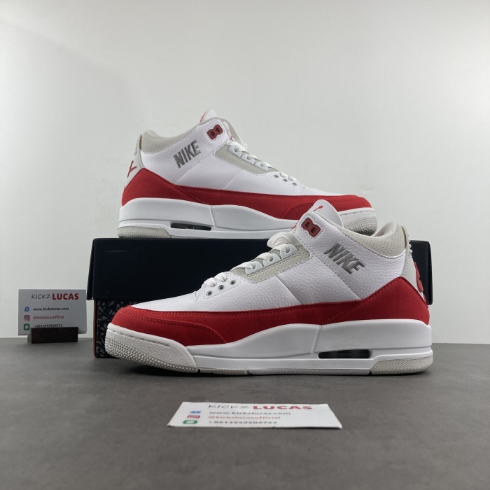 Air Jordan 3 Retro Tinker White University Red  CJ0939-100