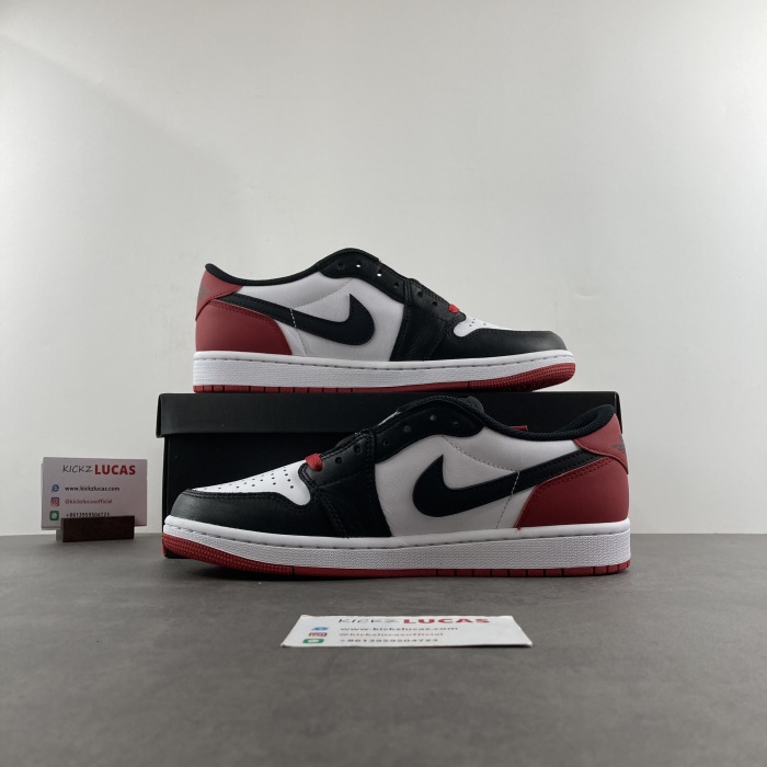 Air Jordan 1 Retro Low OG Black Toe  CZ0790-106