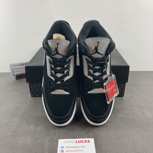 Air Jordan 3 Retro Tinker Black Cement Gold  CK4348-007