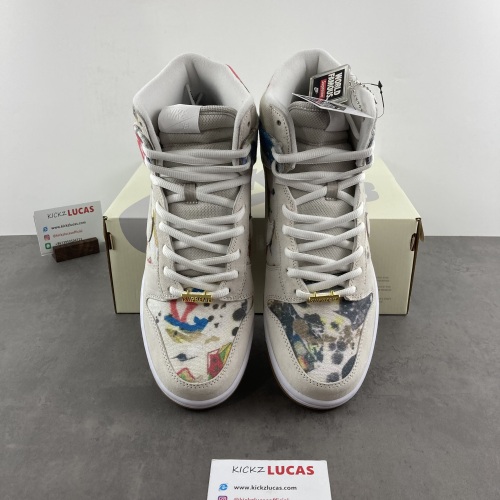 SB Dunk High Supreme Rammellzee  FD8779-100