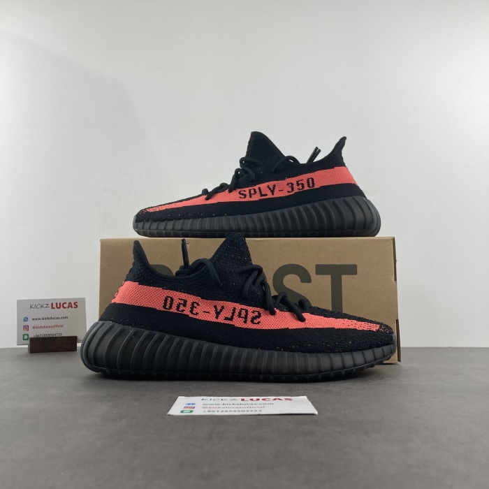 Yeezy Boost 350 V2 Core Black Red  BY9612