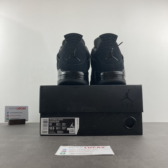 Air Jordan 4 Retro Black Cat  CU1110-010