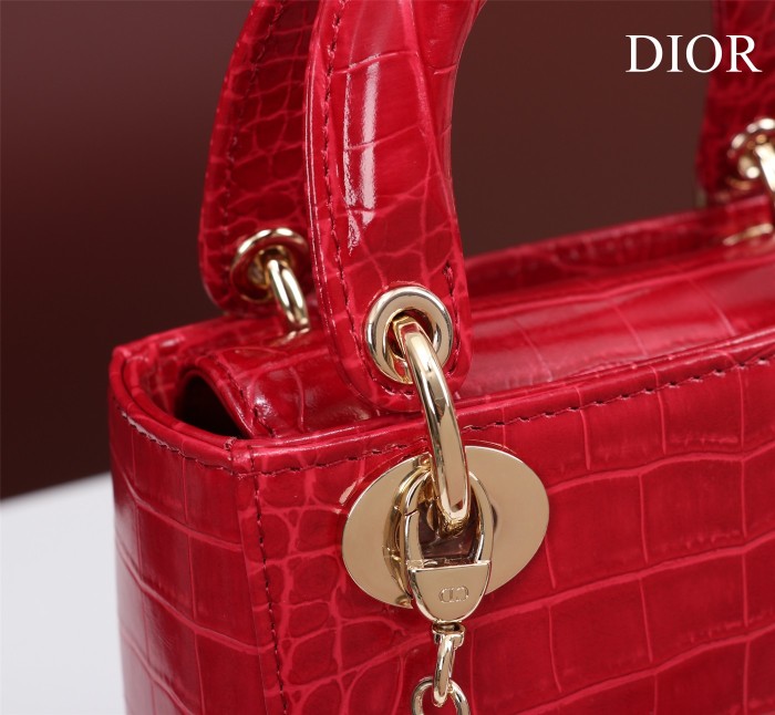 D*ior Handbag Top Quality HT 20231016-46 17*15*7 cm