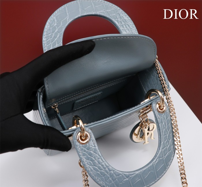 D*ior Handbag Top Quality HT 20231016-52 17*15*7 cm