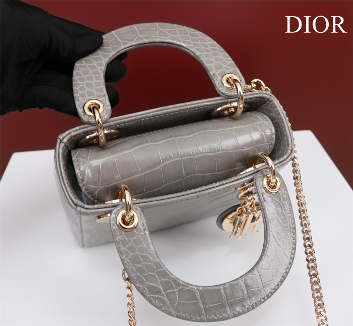 D*ior Handbag Top Quality HT 20231016-50 17*15*7 cm
