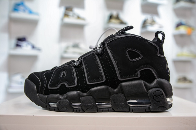 Air More Uptempo Black Reflective 414962-004