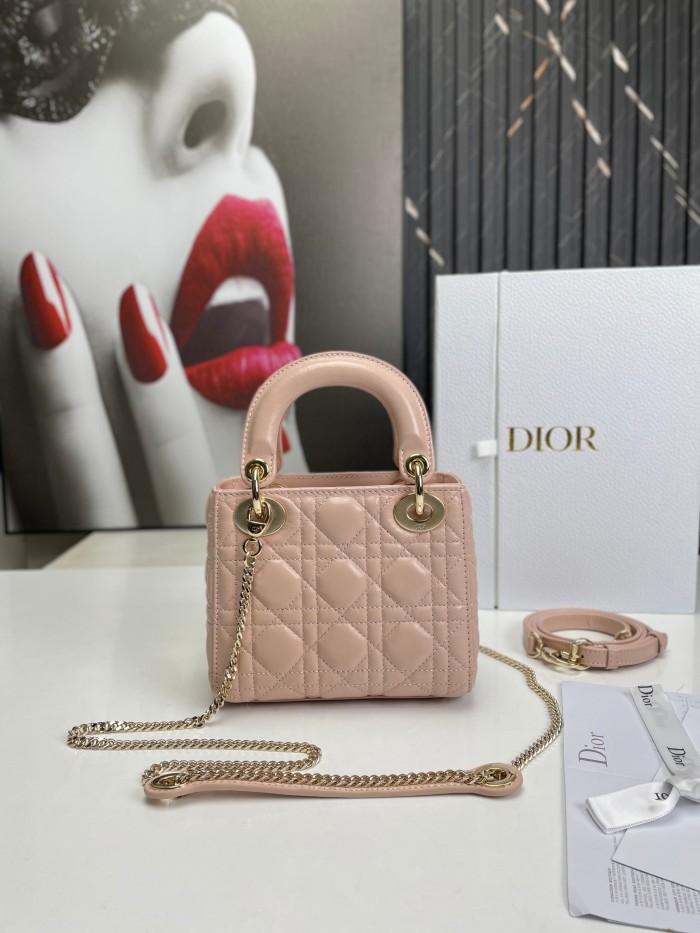 D*ior Handbag Top Quality HT 20231016-71 17*15*7 cm