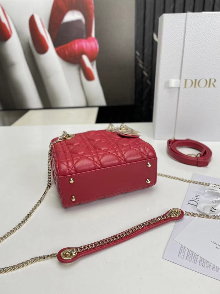 D*ior Handbag Top Quality HT 20231016-65 17*15*7 cm