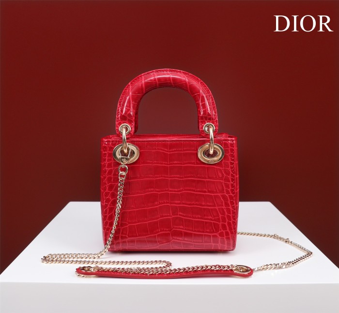 D*ior Handbag Top Quality HT 20231016-46 17*15*7 cm