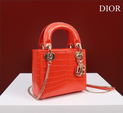 D*ior Handbag Top Quality HT 20231016-45 17*15*7 cm