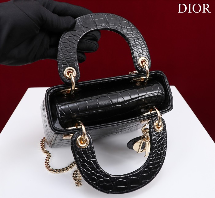 D*ior Handbag Top Quality HT 20231016-49 17*15*7 cm