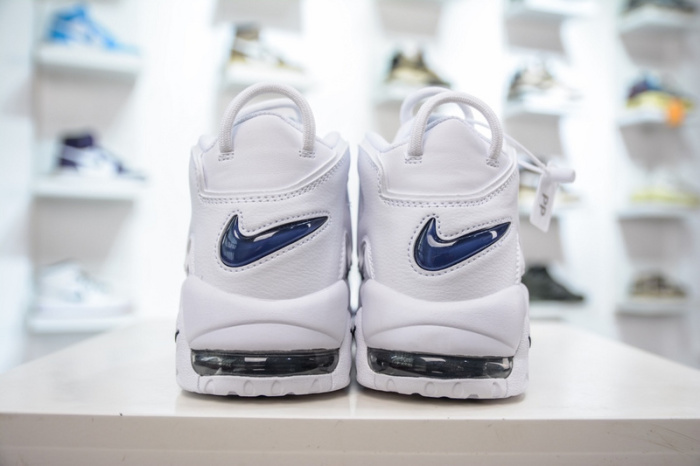 Air More Uptempo 96 White White Midnight Navy  DH8011-100