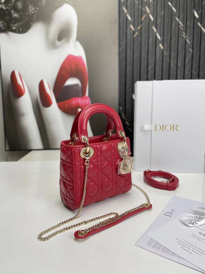 D*ior Handbag Top Quality HT 20231016-65 17*15*7 cm