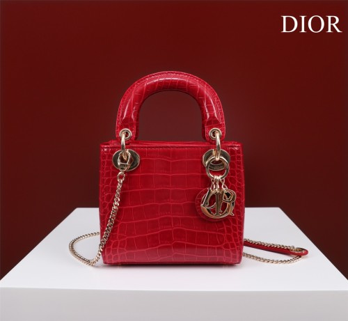 D*ior Handbag Top Quality HT 20231016-46 17*15*7 cm