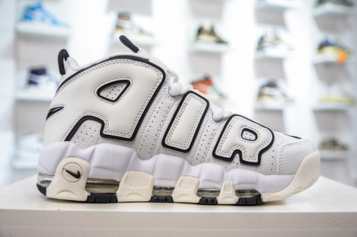 Air More Uptempo Summit White Black Sail  DO6718-100