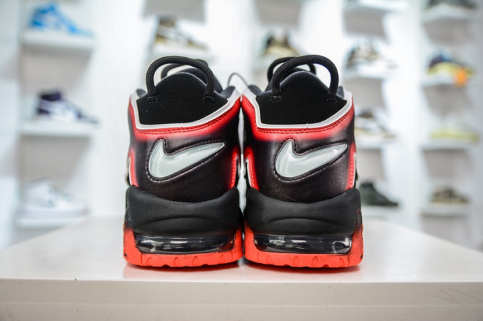 Air More Uptempo Black White Laser Crimson CJ6129-001