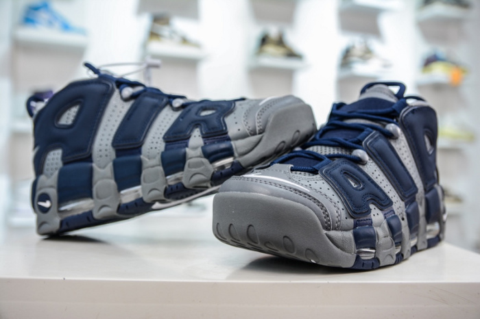Air More Uptempo Cool Grey Midnight Navy 921948-003