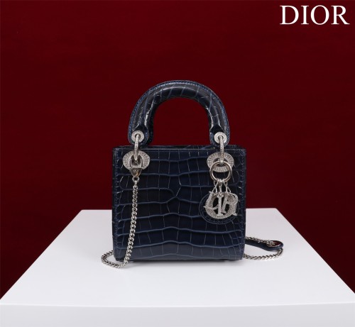 D*ior Handbag Top Quality HT 20231016-37 17*15*7 cm