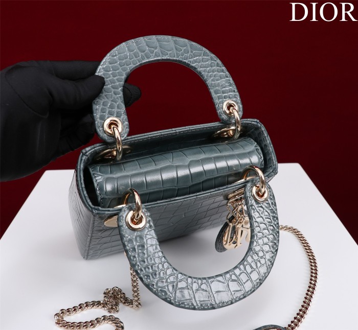 D*ior Handbag Top Quality HT 20231016-38 17*15*7 cm