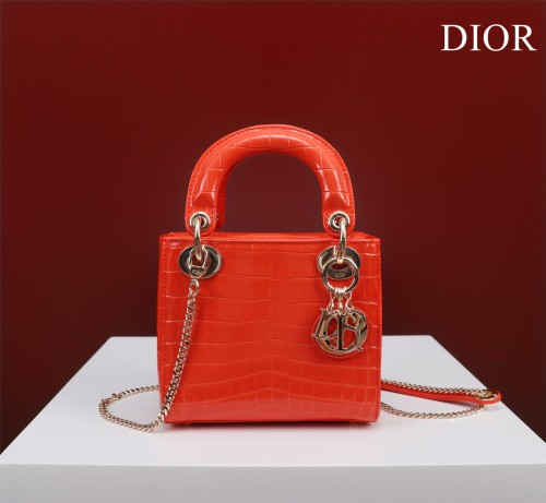 D*ior Handbag Top Quality HT 20231016-45 17*15*7 cm