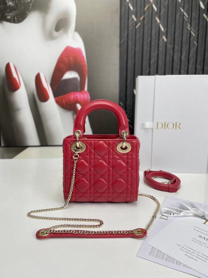 D*ior Handbag Top Quality HT 20231016-65 17*15*7 cm