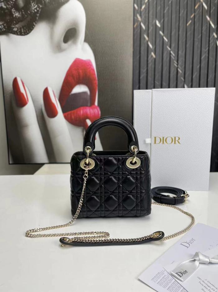 D*ior Handbag Top Quality HT 20231016-80 17*15*7 cm