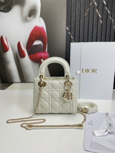 D*ior Handbag Top Quality HT 20231016-77 17*15*7 cm