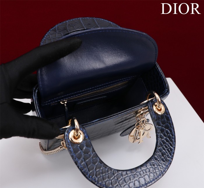 D*ior Handbag Top Quality HT 20231016-36 17*15*7 cm