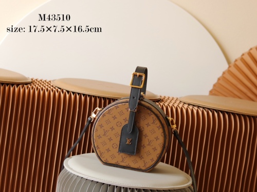 L*ouis V*uitton Crossbody bag Top Quality HT 20231016-22 17.5X16.5X7.5CM