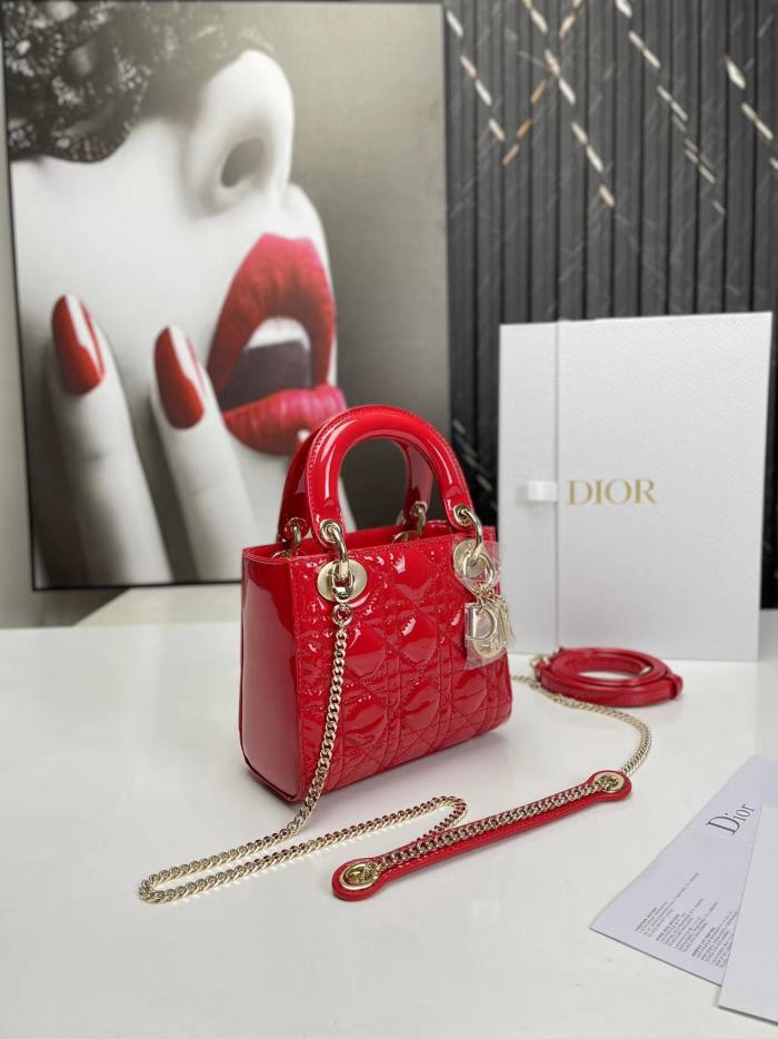 D*ior Handbag Top Quality HT 20231017-6 17*15*7 CM
