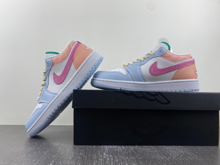 Air Jordan 1 Retro Low Sashiko Multi-Color FV3622-141