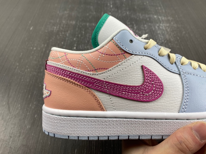 Air Jordan 1 Retro Low Sashiko Multi-Color FV3622-141