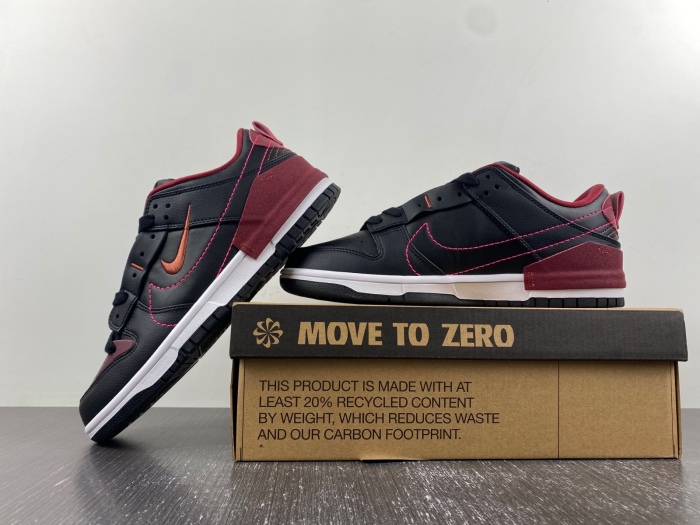 Dunk Low Disrupt 2 Black Dark Beetroot DH4402-003