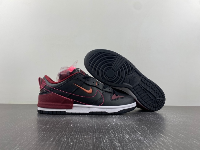 Dunk Low Disrupt 2 Black Dark Beetroot DH4402-003