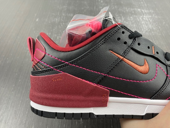 Dunk Low Disrupt 2 Black Dark Beetroot DH4402-003