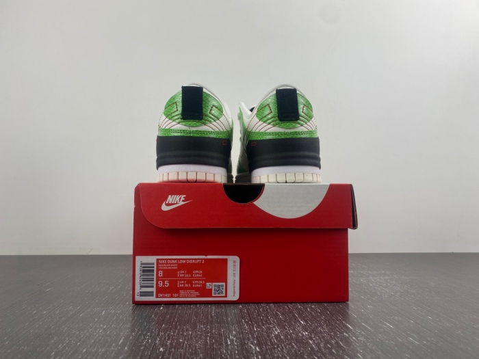 Dunk Low Disrupt 2 Just Do It Snakeskin Green DV1491-101