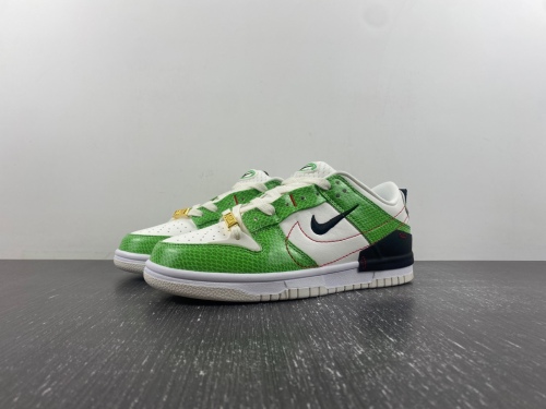 Dunk Low Disrupt 2 Just Do It Snakeskin Green DV1491-101