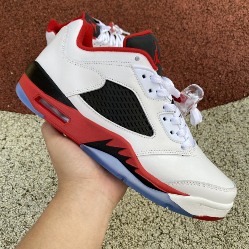 Air Jordan 5 Retro Low Fire Red  819171-101