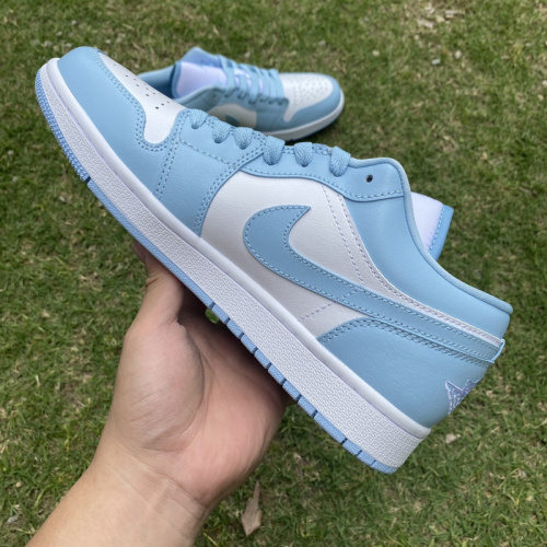Air Jordan 1 Low White Ice Blue  DC0774-141