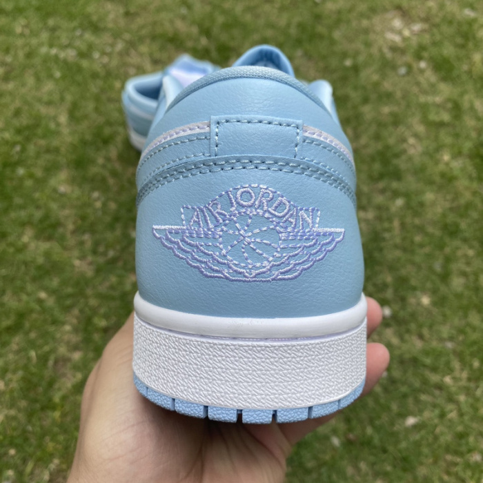 Air Jordan 1 Low White Ice Blue  DC0774-141