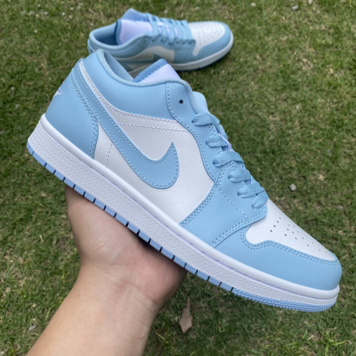 Air Jordan 1 Low White Ice Blue  DC0774-141