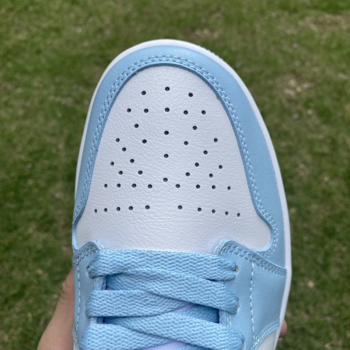 Air Jordan 1 Low White Ice Blue  DC0774-141
